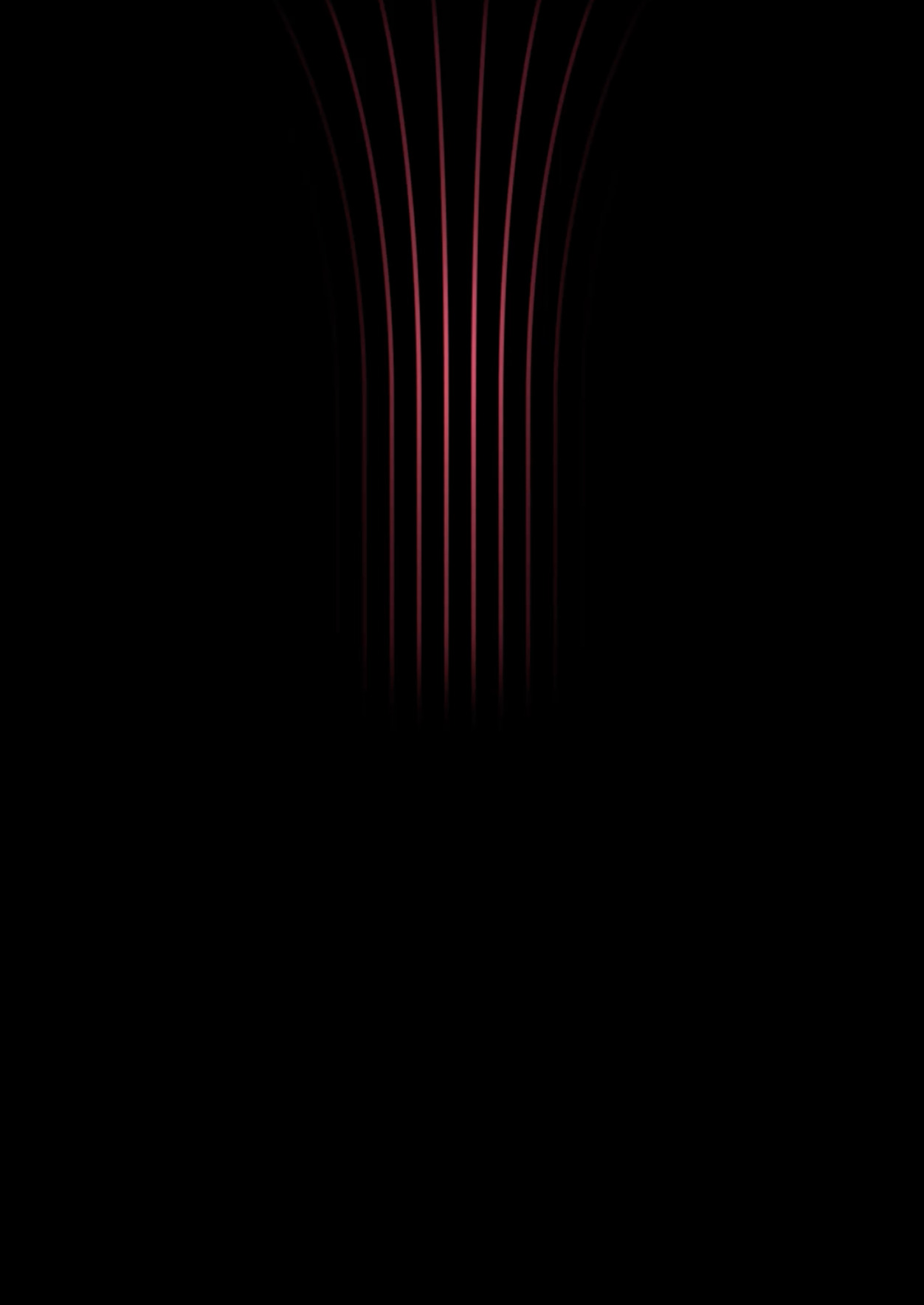 Pink graphic lines on a black background
