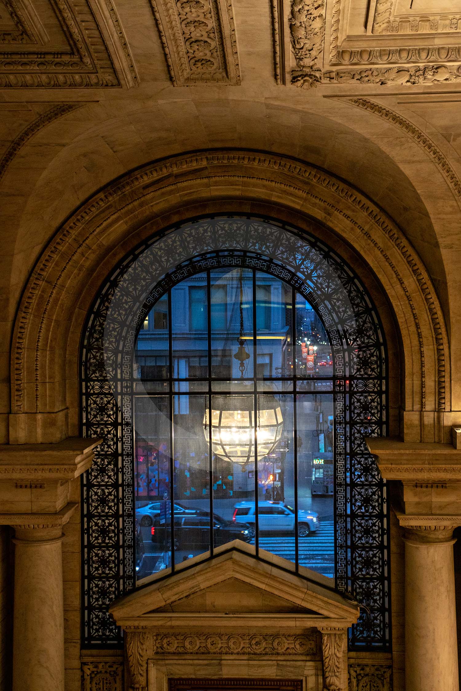 large ornate window